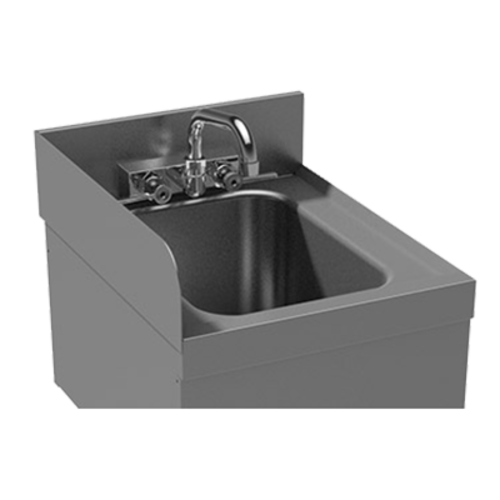 Advance Tabco SU-21L Riveted Left Side Side Splash