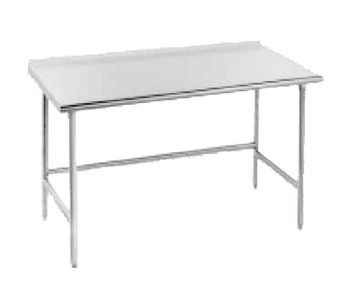 Advance Tabco TSFG-3011 132" W x 30" D Stainless Steel Base 16 Gauge Work Table