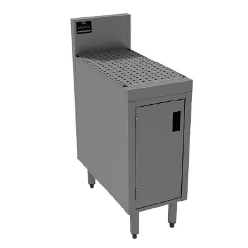 Advance Tabco PRSCD-19-18-M 18" W x 25" D Enclosed Cabinet Base 7" Splash Prestige Underbar Drainboard Cabinet