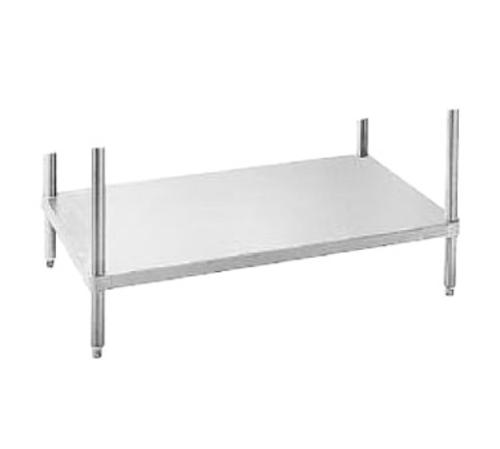 Advance Tabco DTA-SS-102 102" W x 24" D Stainless Steel Dishtable Undershelf