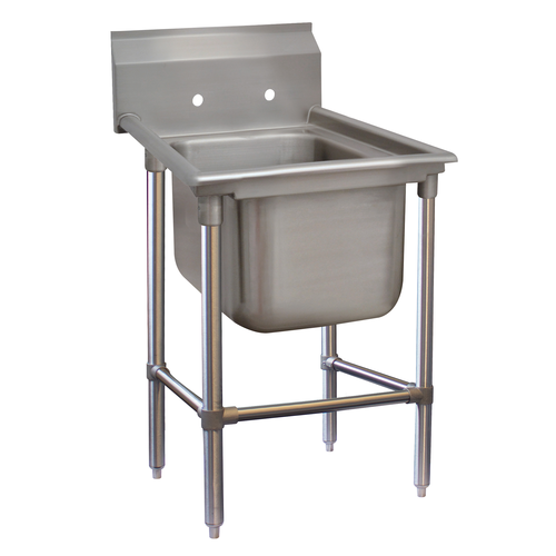Advance Tabco 94-41-24 33" W 14 Gauge Stainless Steel Regaline Sink