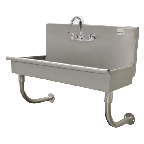 Advance Tabco 19-18-1-ADA 40" W x 19.5" D x 25.5" H 16 Gauge 304 Stainless Steel Wall Mounted Service Sink