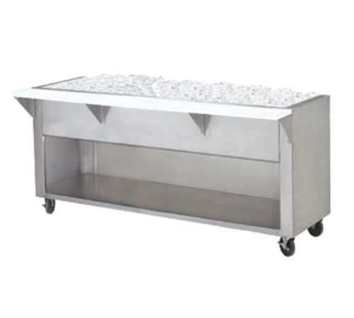 Advance Tabco CPU-3-BS 47.13" W Stainless Steel Stationary Ice Cooled Serving Counter