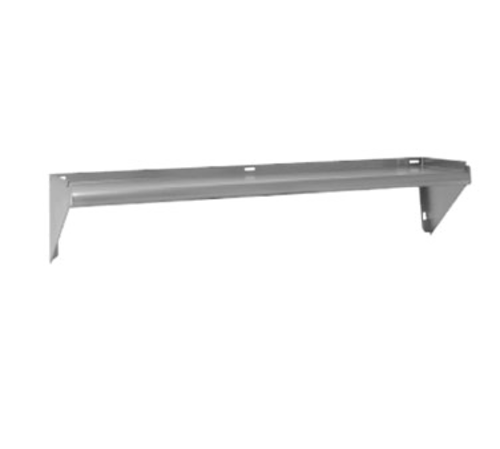 Advance Tabco WS-KD-36 36" W x 11.13" D Stainless Steel 18 Gauge Satin Wall Mounted Special Value Shelf