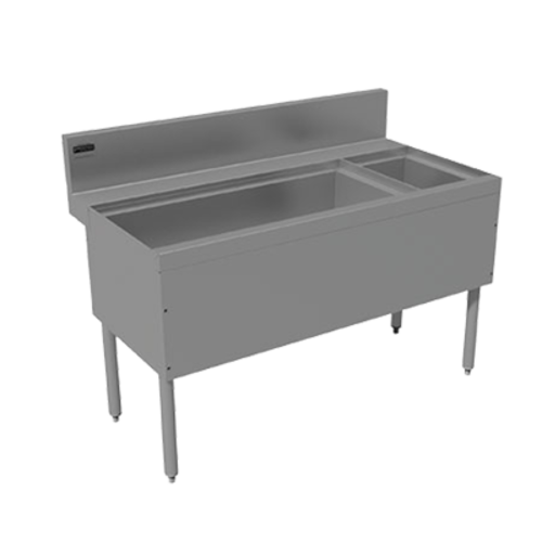 Advance Tabco PRC-24-42L 42" W x 25" D x 36" H Stainless Steel 11" Deep Prestige Ice Chest