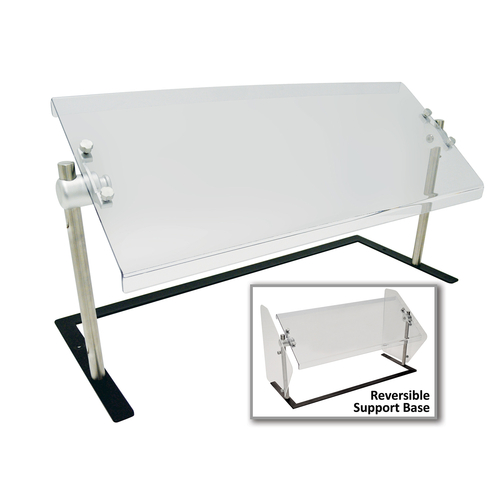 Advance Tabco PFS-48B 49.75" W Polymer Single-Sided Sleek Shield Food Shield