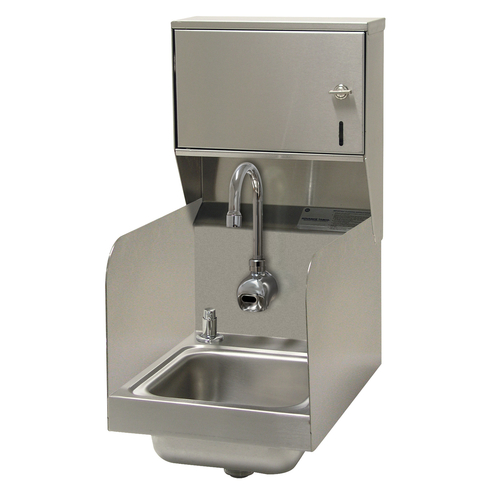 Advance Tabco 7-PS-89 12" W x 16" D Wall Mounted Hand Sink