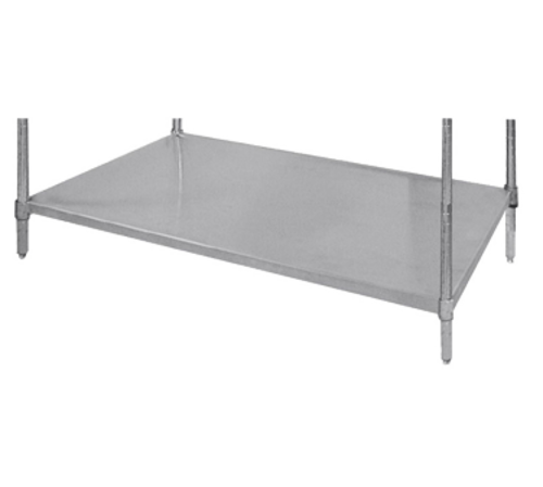 Advance Tabco SH-1824 18" Wide 24" Long Stainless Steel Solid Shelving