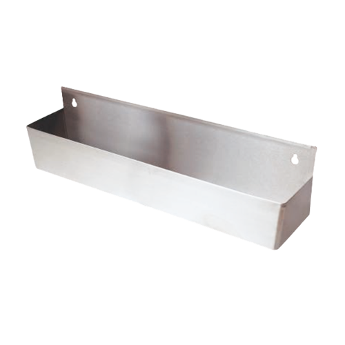 Advance Tabco BK-15 15" W Stainless Steel Single Tier Underbar Basics Speed Rail