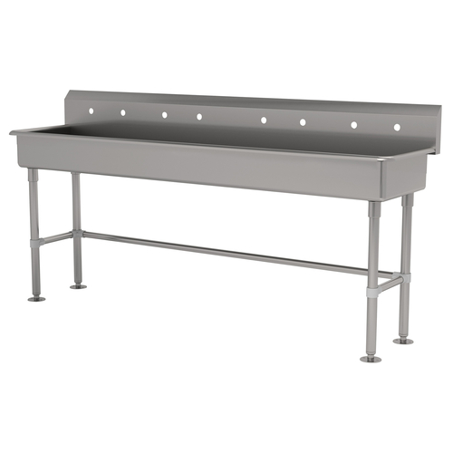 Advance Tabco FS-FM-80-ADA 80" W x 19.5" D x 42.5" H 14 Gauge Stainless Steel Multiwash Hand Sink