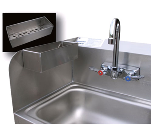Advance Tabco 7-PS-48 Removable Utility Tray to Hang on Hand Sink Side Splash