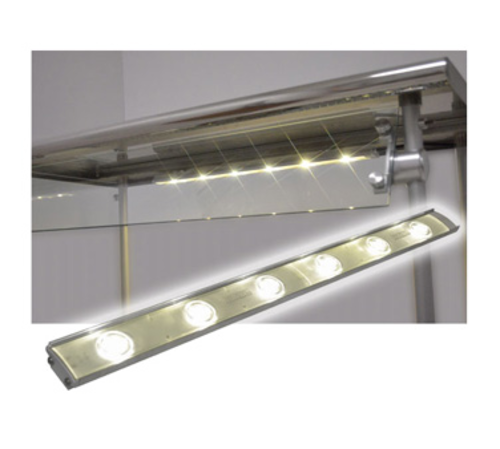 Advance Tabco LED-G-24 24" W Aluminum Finish 3500k Warm White Light LED Lighting