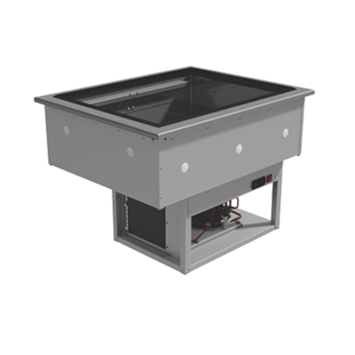 Advance Tabco DIRCP-2 2 Pans Stainless Steel Drop-In Refrigerated Cold Pan - 115 Volts