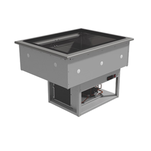 Advance Tabco DIRCP-2 2 Pans Stainless Steel Drop-In Refrigerated Cold Pan - 115 Volts