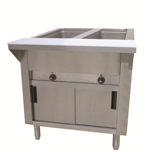 Advance Tabco HF-2E-240-DR 31.81" W Stainless Steel Electric Hot Food Table