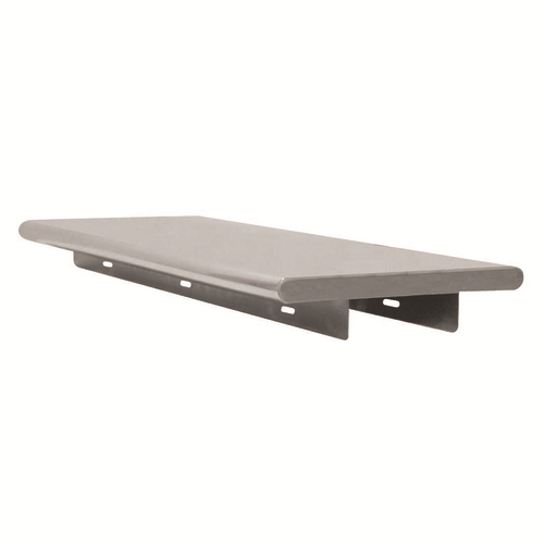 Advance Tabco PA-24-120 120" W x 24" D Stainless Steel Single Pass-Thru Shelf