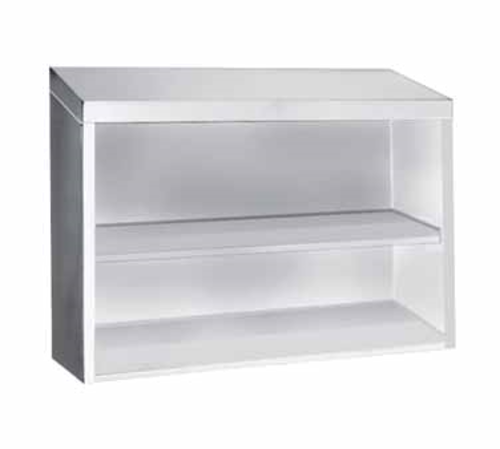 Advance Tabco WCO-15-36 36" W x 15" D Stainless Steel Open Front Design Wall Mount Cabinet