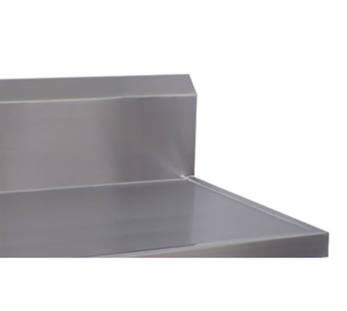 Advance Tabco TA-7 10" High Partial Backsplash