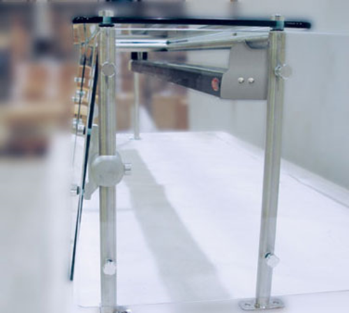 Advance Tabco TA-717 Heat Lamp Mounting Provision Under Glass Top Food Shields