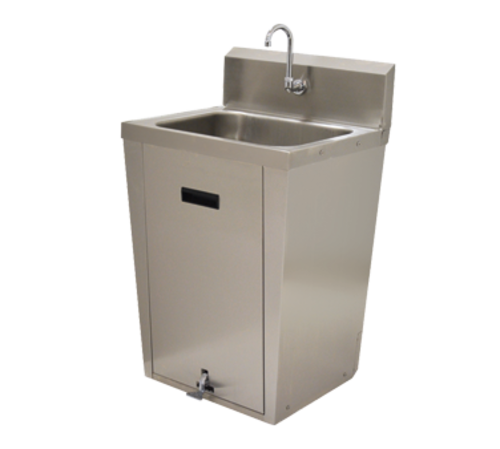 Advance Tabco 7-PS-86 25" W x 18" D Pedestal Mounted Base Hand Sink