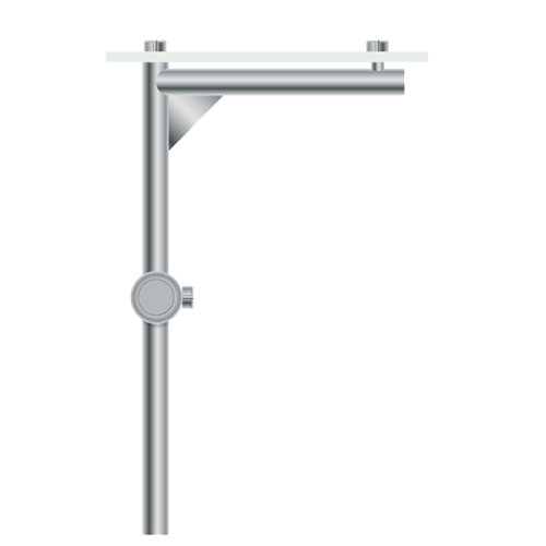 Advance Tabco SG-C Upgrade Food Shield Leg to be Cantilevered Over Installed Equipment