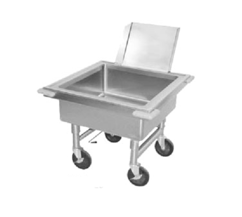 Advance Tabco 9-FSC-20 20" H x 24" W x 24" D Stainless Steel Portable Soak Sink