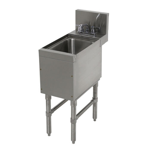 Advance Tabco PRHS-24-12 12" W x 25" D Stainless Steel 1 Bowl Prestige Hand Sink