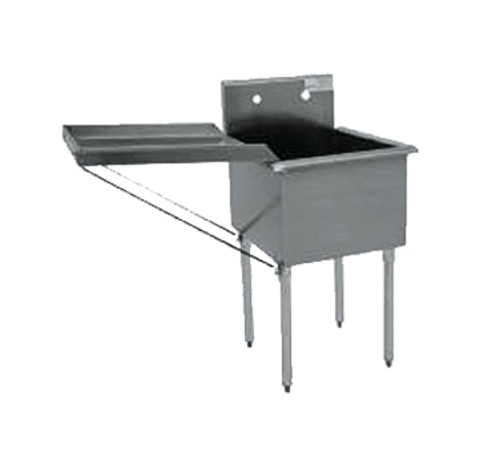 Advance Tabco N-5-48 Stainless Steel 18 Gauge Drainboard