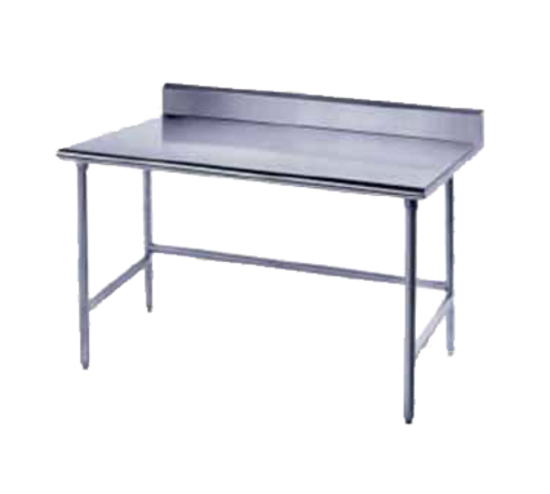 Advance Tabco TKSS-245 60" W x 24" D Stainless Steel Base 14 Gauge Work Table