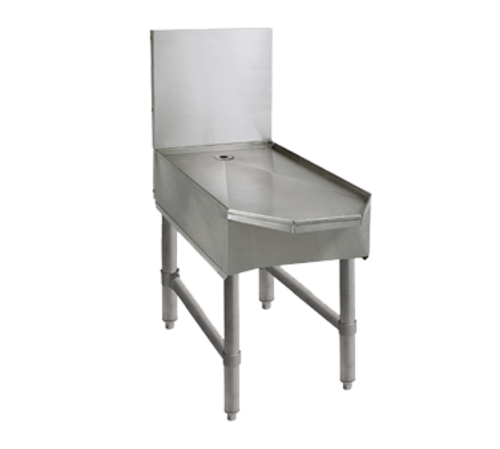 Advance Tabco SCFD-18 18" W x 28.15" D x 33" H Stainless Steel Underbar Basics Frozen Drink Machine Stand