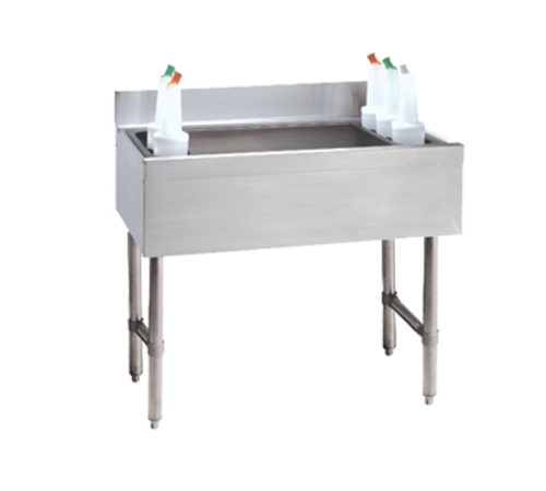 Advance Tabco CRI-12-24-7 24" W x 21" D x 33" H Stainless Steel Underbar Basics Cocktail Unit