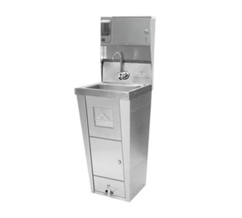 Advance Tabco 7-PS-99 17.25" W x 15.25" D Pedestal Mounted Base Hand Sink