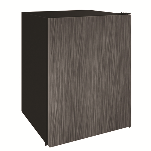 U-Line U-ADA24RINT-00A 24" W Black Vinyl One-Section Solid Door ADA Series Undercounter Refrigerator - 115 Volts