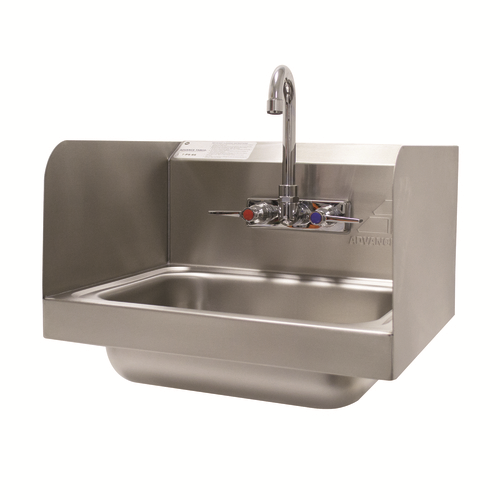 Advance Tabco 7-PS-66 17.25" W x 15.25" D Wall Mounted Hand Sink