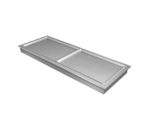 Hatco FTBX-S3 80.81" W x 21.01" D (3) Full Size Sheet Pans Drop-In Slim Frost Top