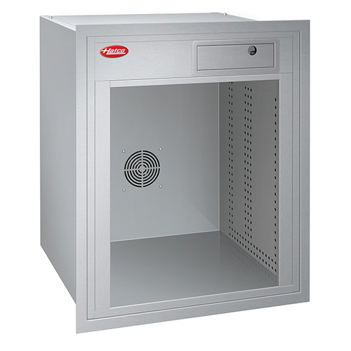 Hatco PWB.12SS515 (25) 12" (305mm) Diameter Plate Stainless Steel Countertop or Built-In Electric Plate Warmer