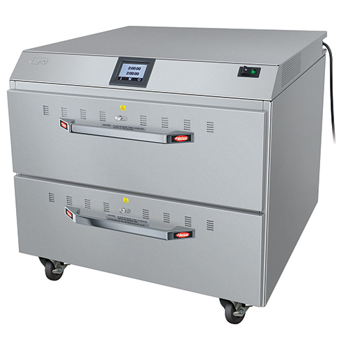 Hatco HDWTC-2 24.5" W Stainless Steel Free Standing Warming Drawer Unit - 704 Watts, 120 Volts