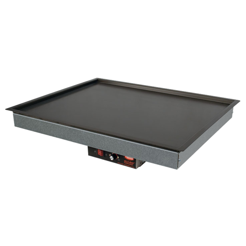 Hatco GRSB-60-F 61.5" W x 17" D Aluminum Built-In Glo-Ray Drop In Heated Shelf with Recessed Top - 120 Volts