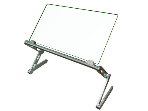 Hatco ALLIN1-24 26.5" W x 15.25" D Aluminum Self-Service Portable Flav-R-Shield ALLIN1 Food Shield