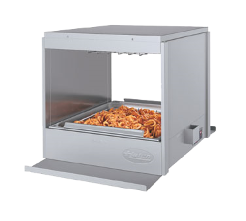 Hatco GRFHS-PTT21 Stainless Steel Heated Glo-Ray Tunnel Portable Fry Holding Station - 120 Volts 1740 Watts