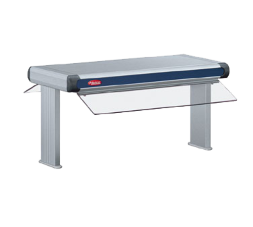 Hatco GR2A-54D3 57.5" W Aluminum Double Glo-Ray Designer Dual Strip Heater - 120 Volts 1850 Watts