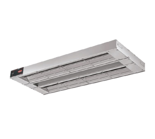 Hatco GRAH-24D3 24" W Aluminum Double Glo-Ray Infrared Strip Heater - 120 Volts 1000 Watts
