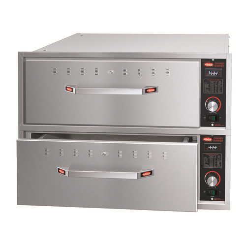 Hatco HDW-2BN 19.5" W Stainless Steel Narrow Built-In Warming Drawer Unit - 900 Watts, 120 Volts