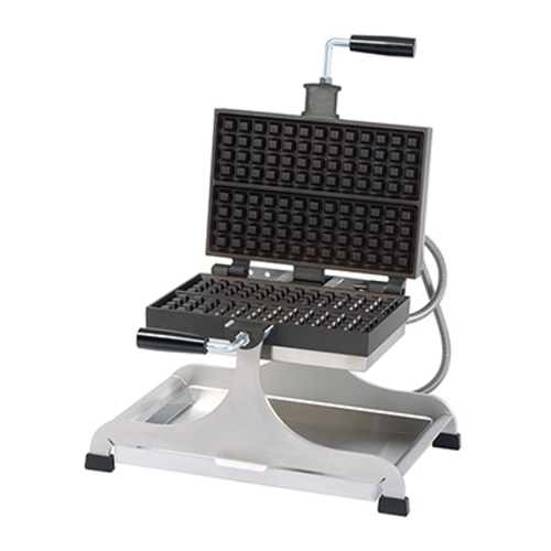 Hatco KWMSL-2LG413 19.48" W Stainless Steel Frame Single Electric Hatco and Krampouz Belgian Waffle Maker - 208-240 Volts