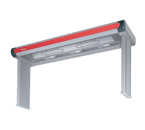 Hatco GR2AL-42 45.5" W Aluminum Glo-Ray Designer Strip Heater with Lights - 855 Watts
