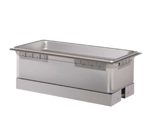 Hatco HWBLRN-FULD 1 Full Size Stainless Steel Rectangular with Drain Drop-In Heated Well - 750 Watts