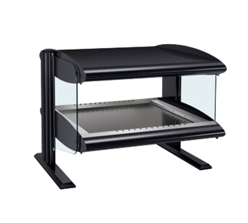 Hatco HZMH-48 52" W Aluminum 1 Shelf Countertop Spot On Horizontal Heated Zone Merchandising Warmer - 120 Volts