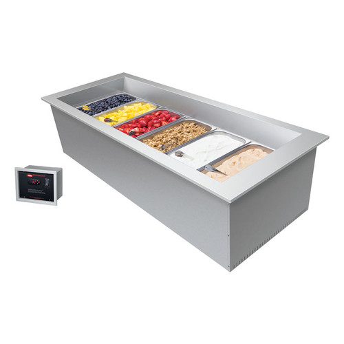 Hatco CWBX-S1 One Pan Aluminum & Stainless Steel Slim Drop-In Refrigerated Well