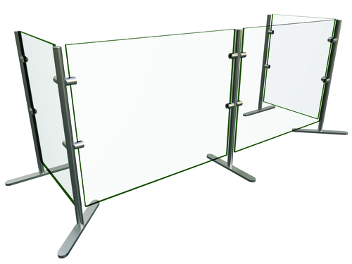 Hatco EP6-60 60" W x 18" D Portable 2 Bays Flav-R-Shield EP6 Food Shield