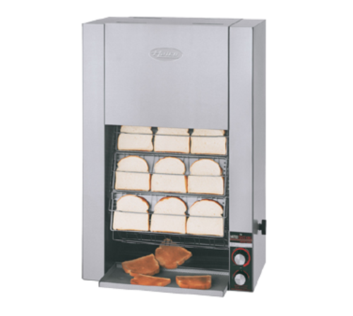 Hatco TK-100-240-QS 22.75" W Vertical Countertop Toast King Conveyor Toaster - 240 Volts 5000 Watts